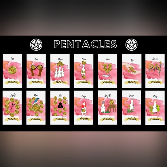 Llama Tarot Deck - Picture 6 of 6